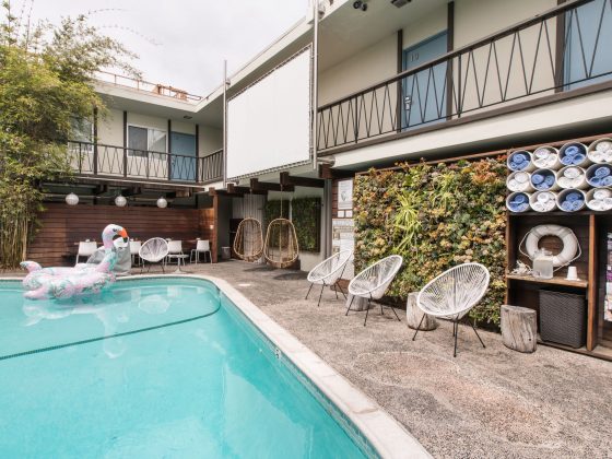 San Diego California Pearl Hotel Midcentury Modern