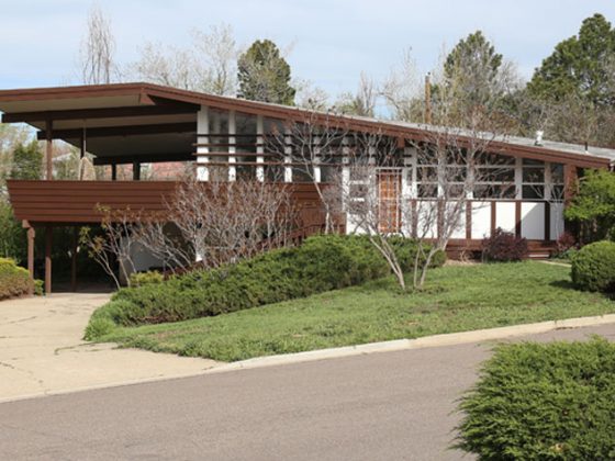 Cliff May Denver Colorado Home Post and Beam Living