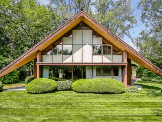 Our top 10 posts, that includes this A-frame Boise home complete with a white-paneled facade.