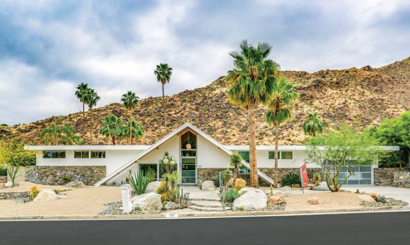 A Charles Du Bois Alohaus home in Vista Las Palmas neighborhood of Palm Springs.