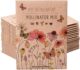 packet of wildflower seed mix that attracts pollinators such as bees and butterflies