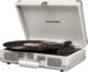 Crosley CR8005D-WS Cruiser Deluxe Vintage 3-Speed Bluetooth Suitcase Turntable