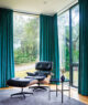 Eames lounge chair in Christine Turknett/Breathe Design Studio designed home