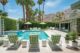 backyard with pool in Krisel Palm Springs home
