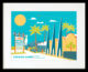 Papago Lanes retro style print