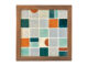 wall art squares in MCM palette